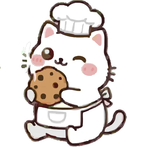 🍪 Эмодзи «Cute Kitty» для Telegram