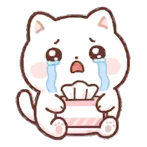 Эмодзи Cute Kitty для Telegram — скачать