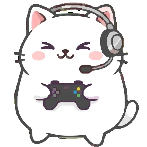 🎮 Эмодзи «Cute Kitty» для Telegram