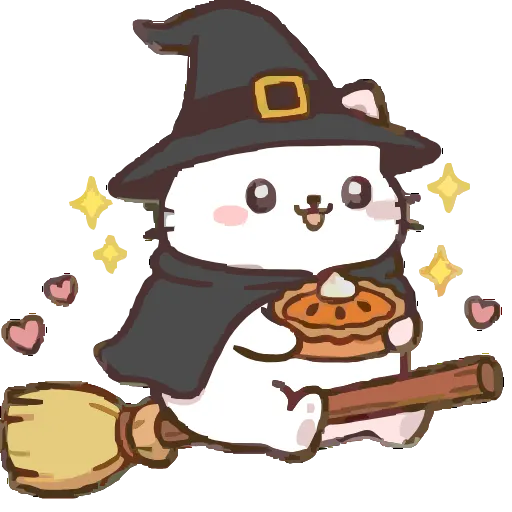 🎃 Эмодзи «Cute Kitty» для Telegram