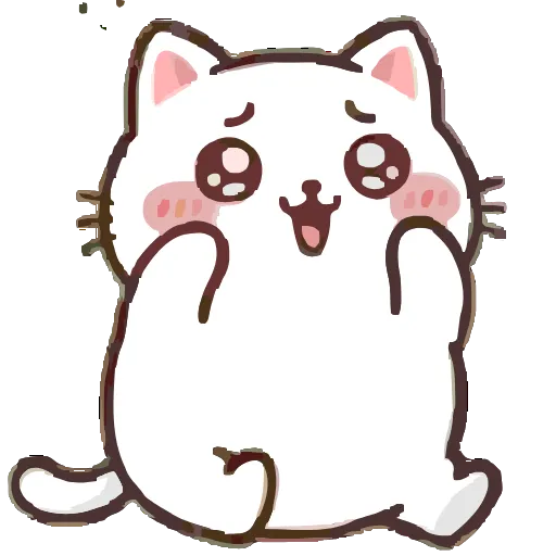 🥺 Эмодзи «Cute Kitty» для Telegram