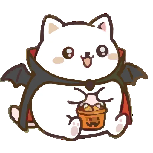 🎃 Эмодзи «Cute Kitty» для Telegram