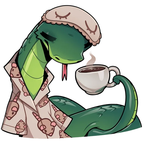 ☕️ Стикер «Шипучка Без Текста» для Telegram