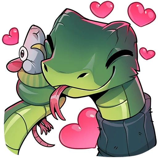 🥰 Стикер «Шипучка Без Текста» для Telegram