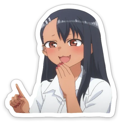 Стикерпак Nagatoro Нагаторо для Telegram — скачать