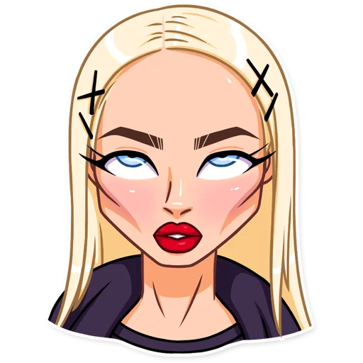 🙄 Стикер «Miss Alena» для Telegram