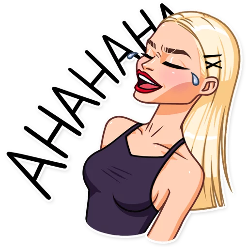 🤣 Стикер «Miss Alena» для Telegram