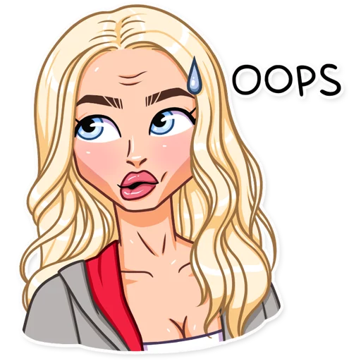 😅 Стикер «Miss Alena» для Telegram