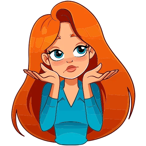 🤷‍♀️ Эмодзи «Мисс Бомбори» для Telegram