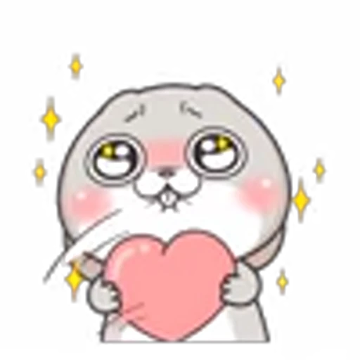 Стикерпак Miss Rabbit Pack для Telegram