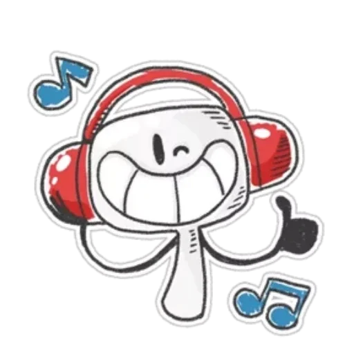 🙂 Стикер «Дудл» для Telegram