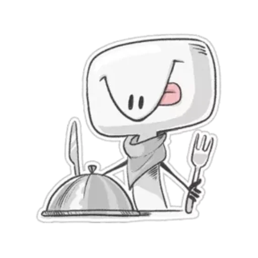 🙂 Стикер «Дудл» для Telegram