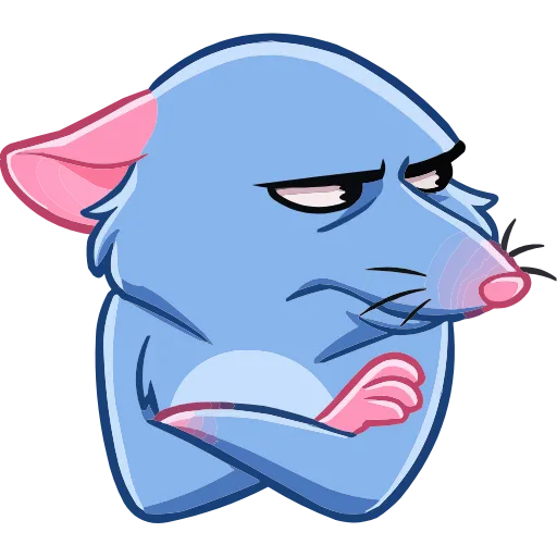 🙄 Эмодзи «Мистер Крыс» для Telegram