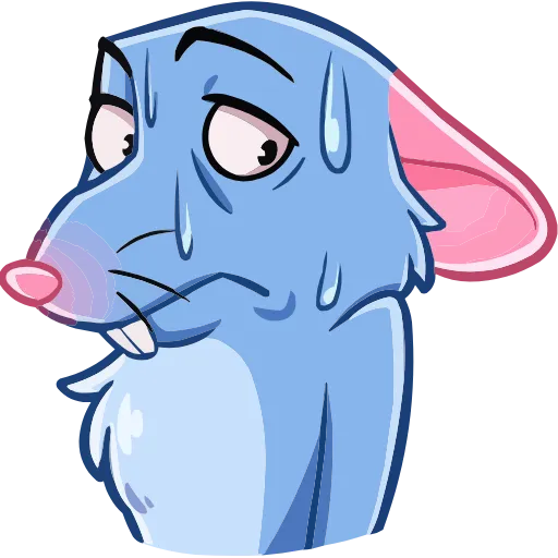 🥵 Эмодзи «Мистер Крыс» для Telegram