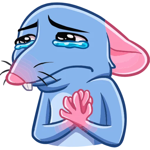 😭 Эмодзи «Мистер Крыс» для Telegram