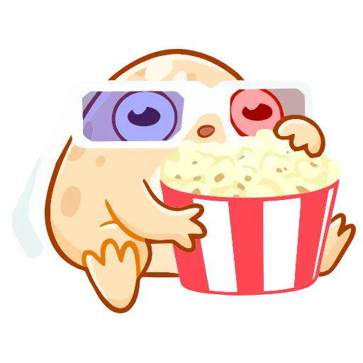 🍿 Эмодзи «Мистер Жабка» для Telegram