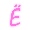 💜 Эмодзи «💜 Шрифт из фильма Drive» для Telegram