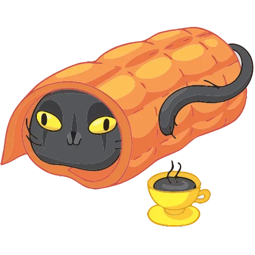 ☕ Эмодзи «Мисти» для Telegram