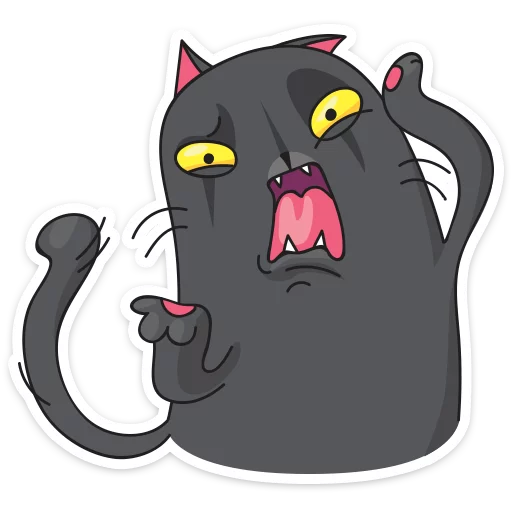 🙀 Стикер «Мисти» для Telegram