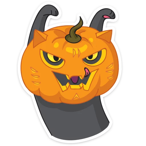 🎃 Стикер «Мисти» для Telegram