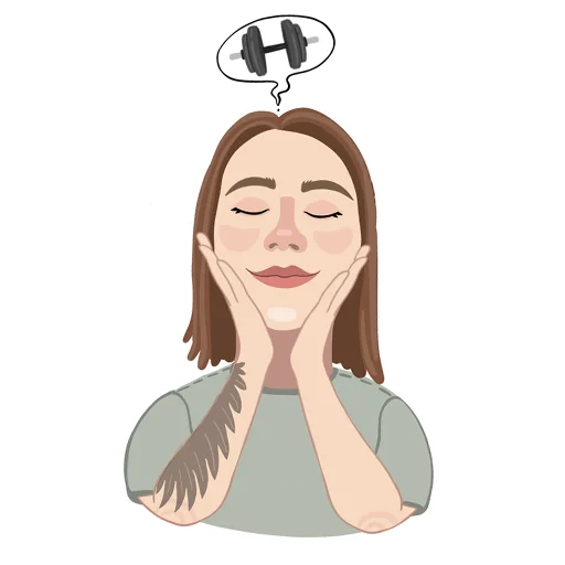 💙 Стикер «Митрошина» для Telegram