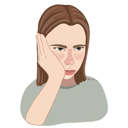 😒 Стикер «Митрошина» для Telegram