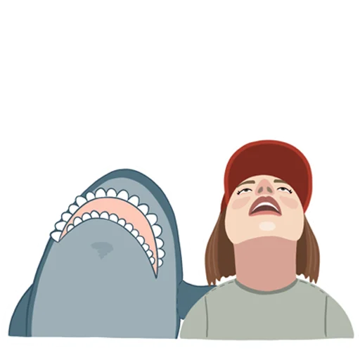 🐬 Стикер «Митрошина» для Telegram