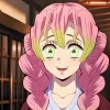 😁 Эмодзи «Mitsuri Kanroji» для Telegram