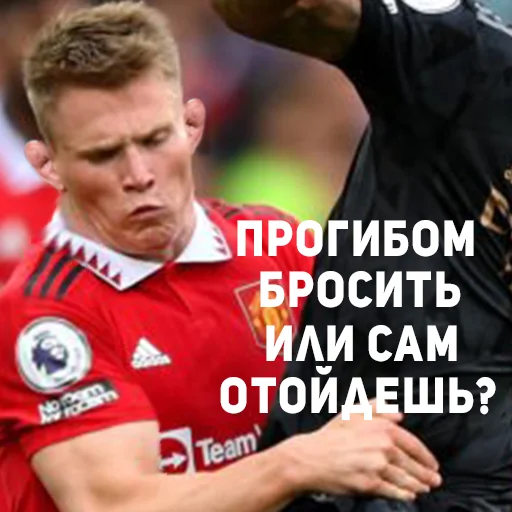 👊 Стикер «Мы с*ка Юнайтед!» для Telegram
