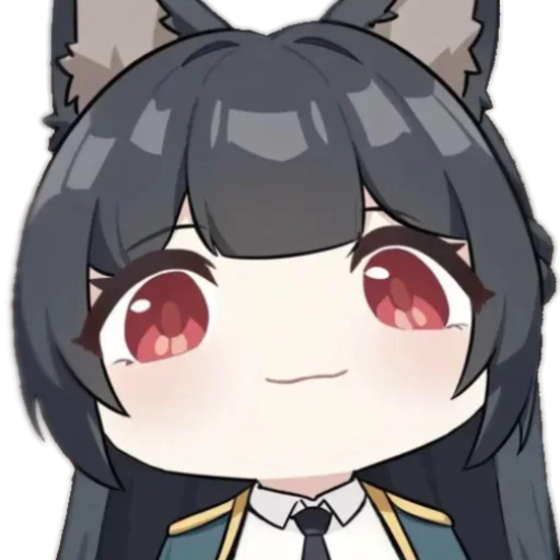 Стикерпак Chibi Miyabi для Telegram — скачать