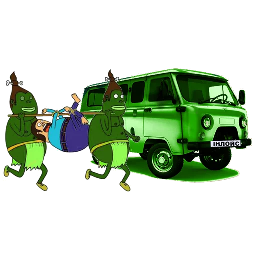🚐 Стикер «МіжФрак» для Telegram
