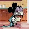 ☕ Эмодзи «Mickey mouse» для Telegram