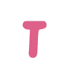 🔠 Эмодзи «Розовые буквы, цифры, иконки» для Telegram