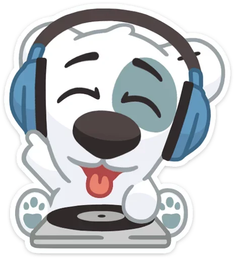🎧 Стикер «дахуя спотти» для Telegram