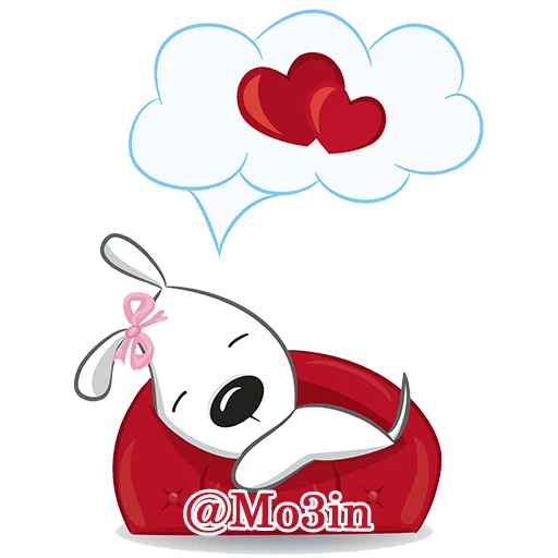 ❤ Стикер «Love» для Telegram