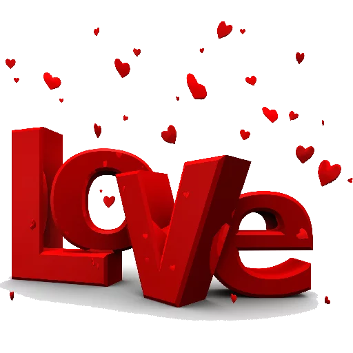 ❤ Стикер «Love» для Telegram