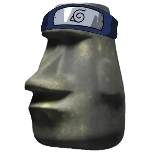 🗿 Стикер «Moai Моаи» для Telegram