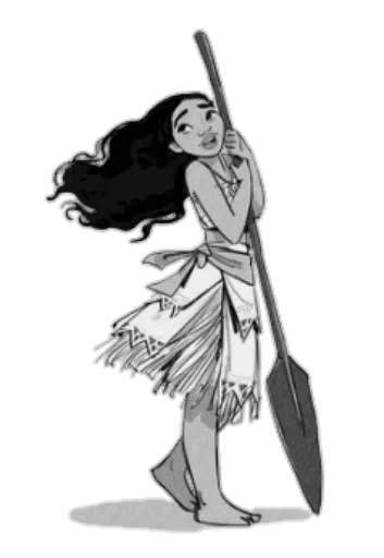 😌 Стикер «Moana / Oceania / Моана» для Telegram