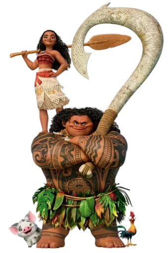 😌 Стикер «Moana / Oceania / Моана» для Telegram