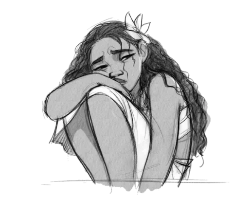 😞 Стикер «Moana / Oceania / Моана» для Telegram