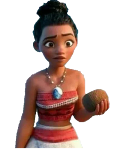 😕 Стикер «Moana / Oceania / Моана» для Telegram