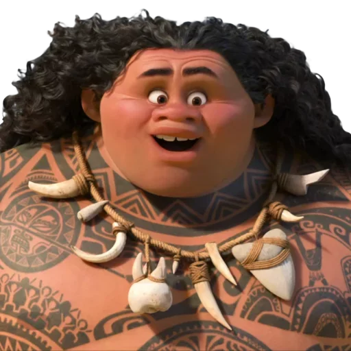 😮 Стикер «Moana / Oceania / Моана» для Telegram
