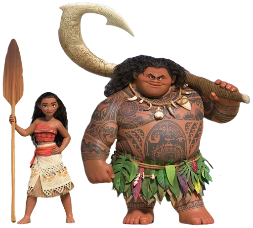 🎬 Стикер «Moana / Oceania / Моана» для Telegram