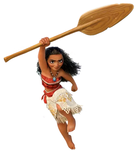 🙎 Стикер «Moana / Oceania / Моана» для Telegram