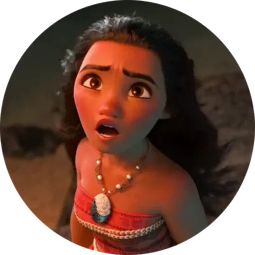😒 Стикер «Moana / Oceania / Моана» для Telegram