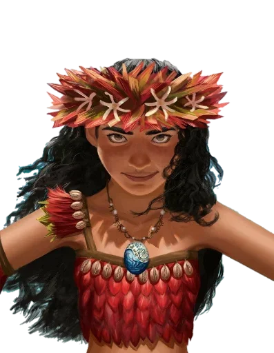 👀 Стикер «Moana / Oceania / Моана» для Telegram
