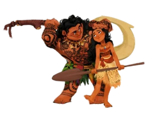 😅 Стикер «Moana / Oceania / Моана» для Telegram