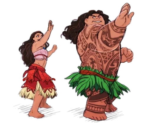 💃 Стикер «Moana / Oceania / Моана» для Telegram