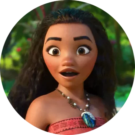 😃 Стикер «Moana / Oceania / Моана» для Telegram