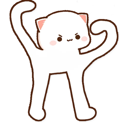 Стикерпак mochi cats meme для Telegram — скачать